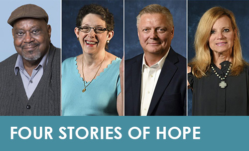 Read four stories of hope and survivorship.