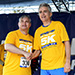 Lawrence Boise and Erwin Van Meir, inaugural recipients of the Winship 5K Endowed Professorships.