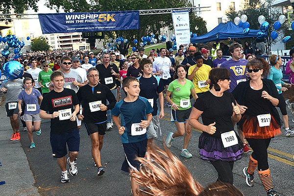 Start of 2012 Winship 5K