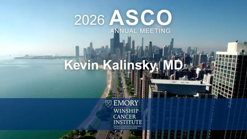 ASCO 2026 introduction graphic for Kevin Kalinsky, MD, MS