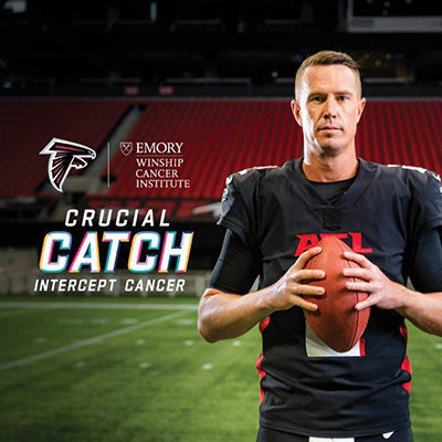 Atlanta Falcons Support Crucial Catch for Breast Cancer Awareness