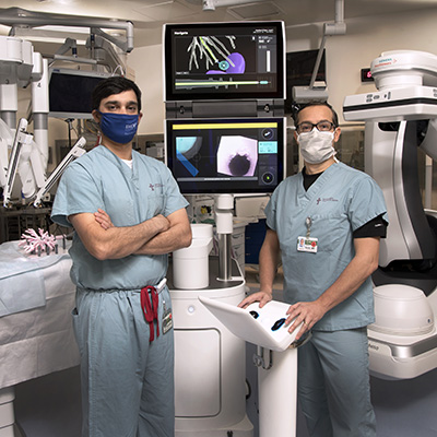 Emory Saint Joseph's Hospital first in Georgia to use new robot to help diagnose and treat lung cancers earlier