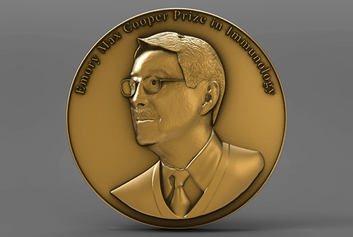Photo of Emory immunology prize established in honor of Winship researcher Max Cooper, MD