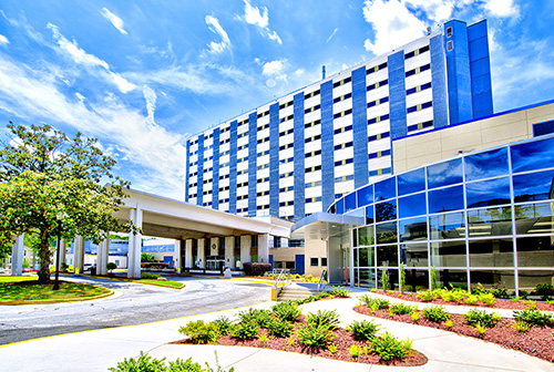 Front entrance of Atlanta VA Medical Center