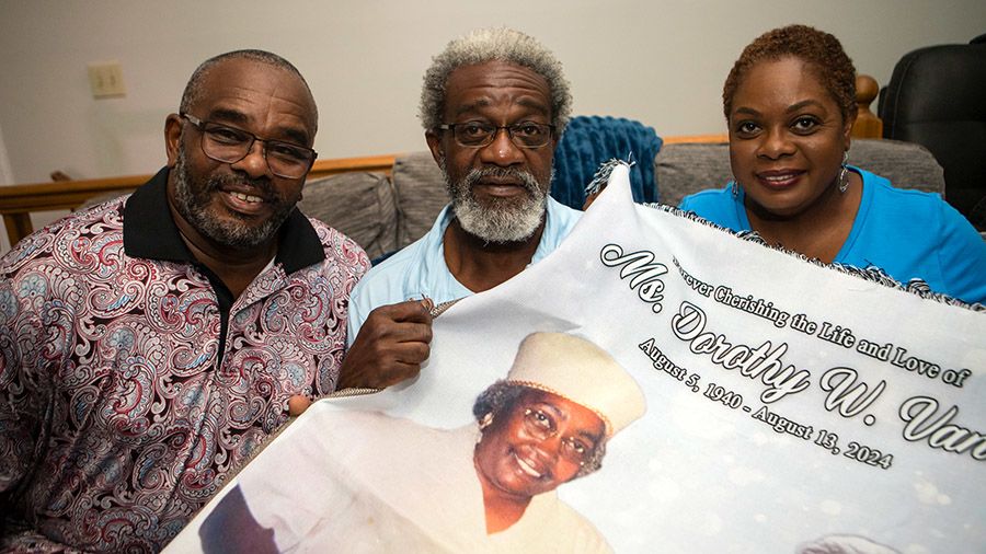 Marvin Vance, Jerome Webb and Mary Vance