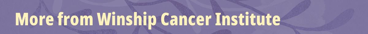 a graphic element with a floral pattern and text that says learn more.