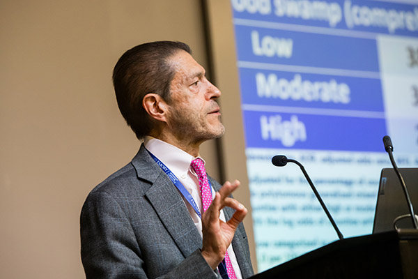 Keynote speaker Jorge Cortes, MD, , director of the Georgia Cancer Center at Augusta University.