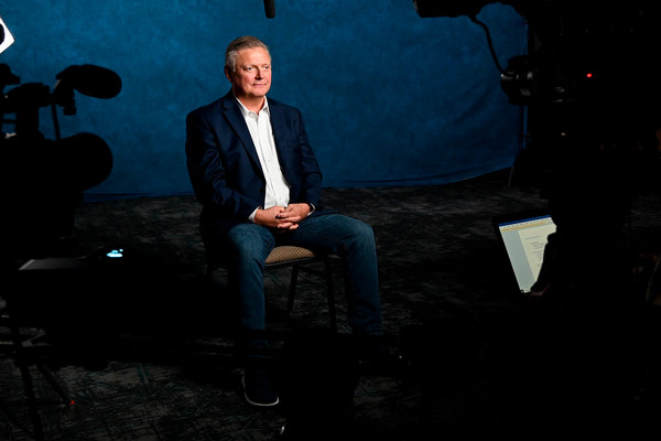Johan during his video interview
