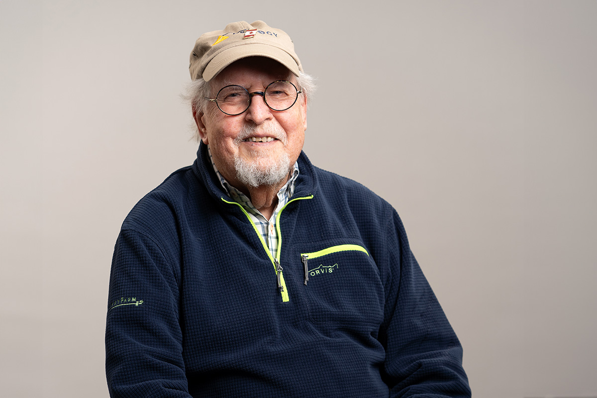 Don, a prostate cancer patient, smiling towards the camera.